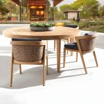"Contemporary Teak Wood Coffee Table Solid Wood Outdoor Patio Table - Table Only 70.9"L x 70.9"W x 29.5"H"