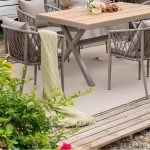 "Simple Style Manufactured Wood Rectangular Outdoor Dining Set, Tan, Weatherproof, with Chair and Table, 94"L x 35"W x 30"H, Desk & 10 Chairs"