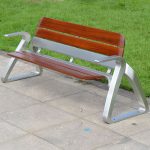 "Modish Cocoa Wood Damp-proof Picnic Bench, 71"L x 21"W x 17"H"