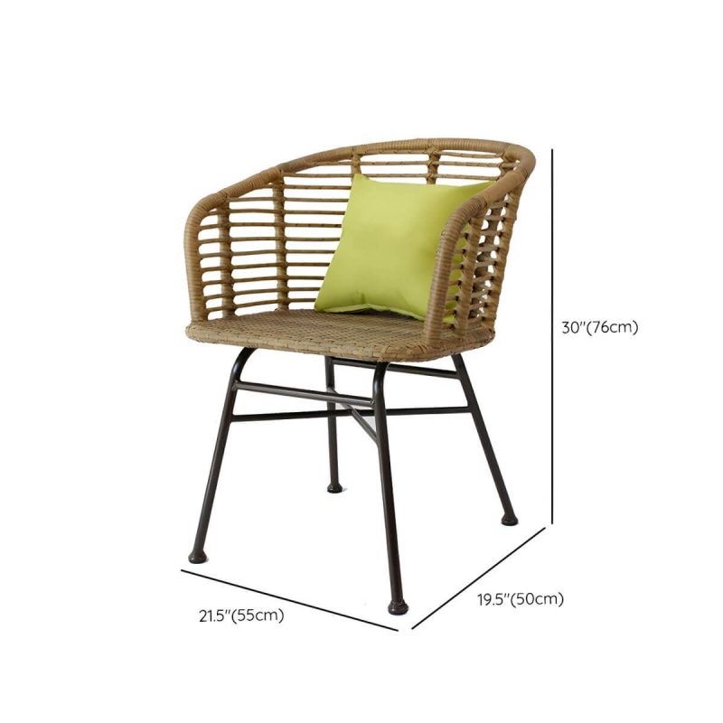 "Dimension of Elegant Traditional Metal Patio Dining Set with Weatherproof Durability - Light Gray Table & 4 Chairs"