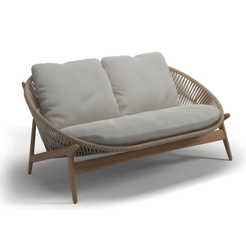 "Brown Wood Frame Waterproof Upholstered Sofa with Cushions and Pillows - 3-Seater Sofa"