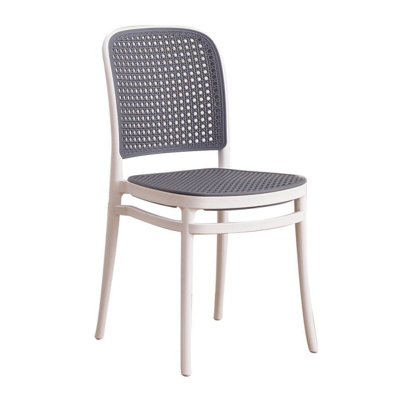 "Contemporary Dining Side Chair with Metal Legs Stacking Side Chair - Green 4 Piece Set"
