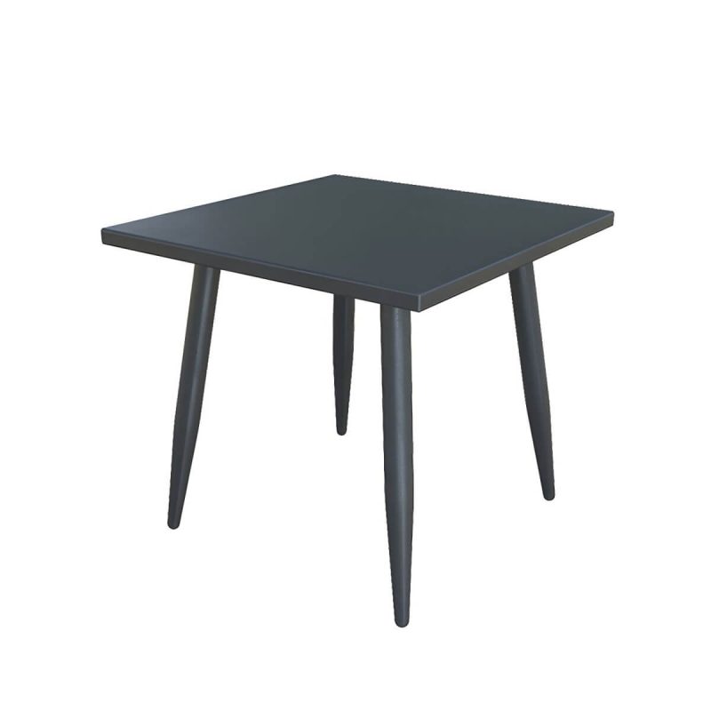 "Contemporary Style 1/3/5/7 Pcs Bistro Set Metal Round Bistro Table Set - 80 x 80 x 75 cm Square Table Zero"