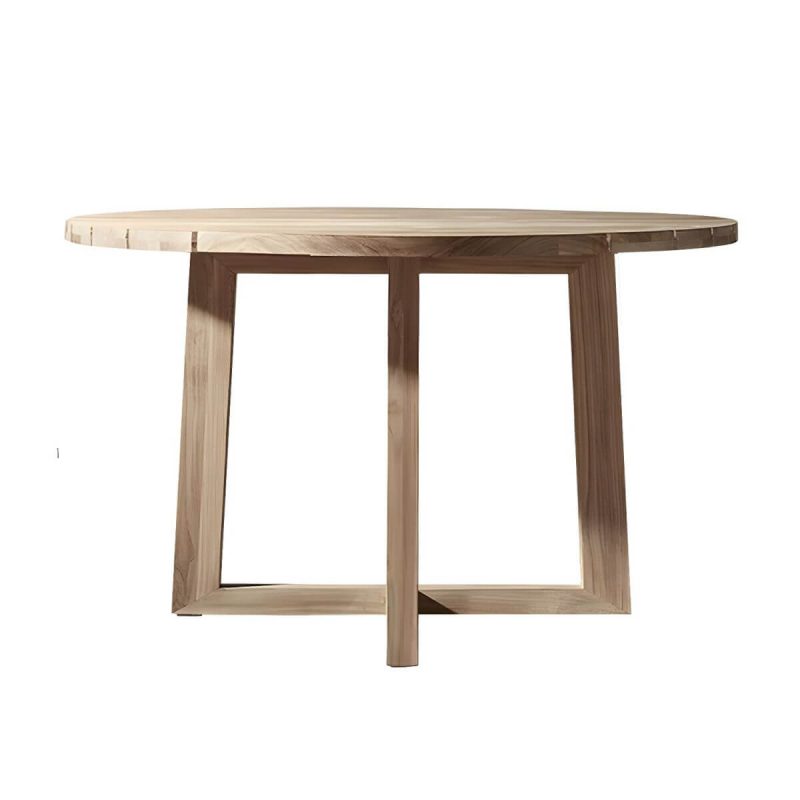 "Stylish Teak Wood Patio Dining Set with Bench for Outdoor Gatherings - Table 39.4"L x 39.4"W x 29.5"H"
