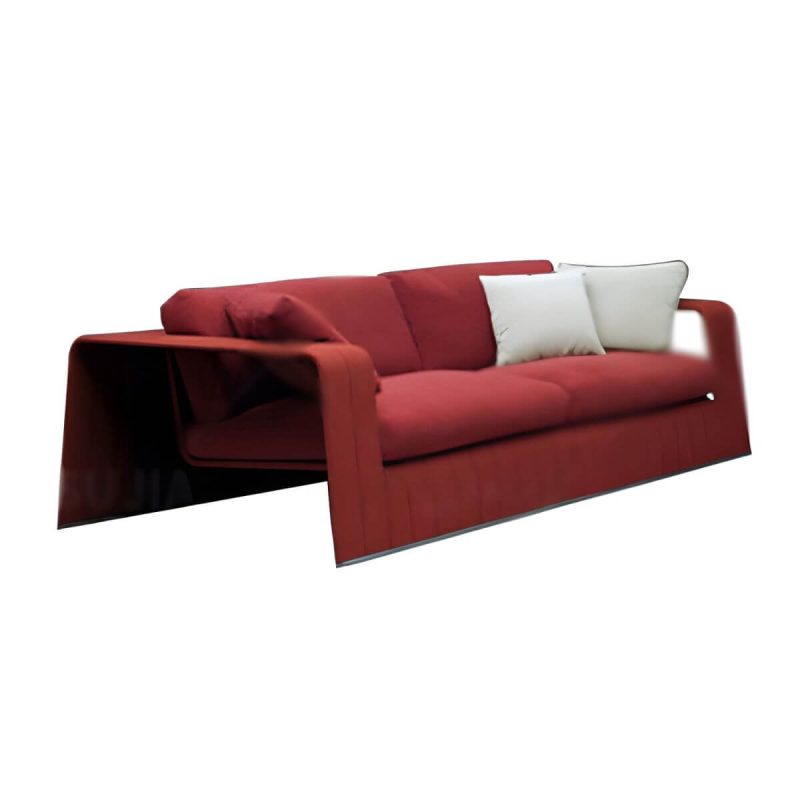 "Modern & Contemporary Outdoor Patio Sofa UV Resistant Fade Resistant Patio Sofa - 59"L x 33"W x 28"H"
