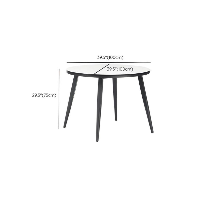"Dimension of Bohemian Style Dining Set 1/4/5/7 Pieces Wood Dining Table Set for Patio - Table 39.4"L x 39.4"W x 29.5"H Zero None"