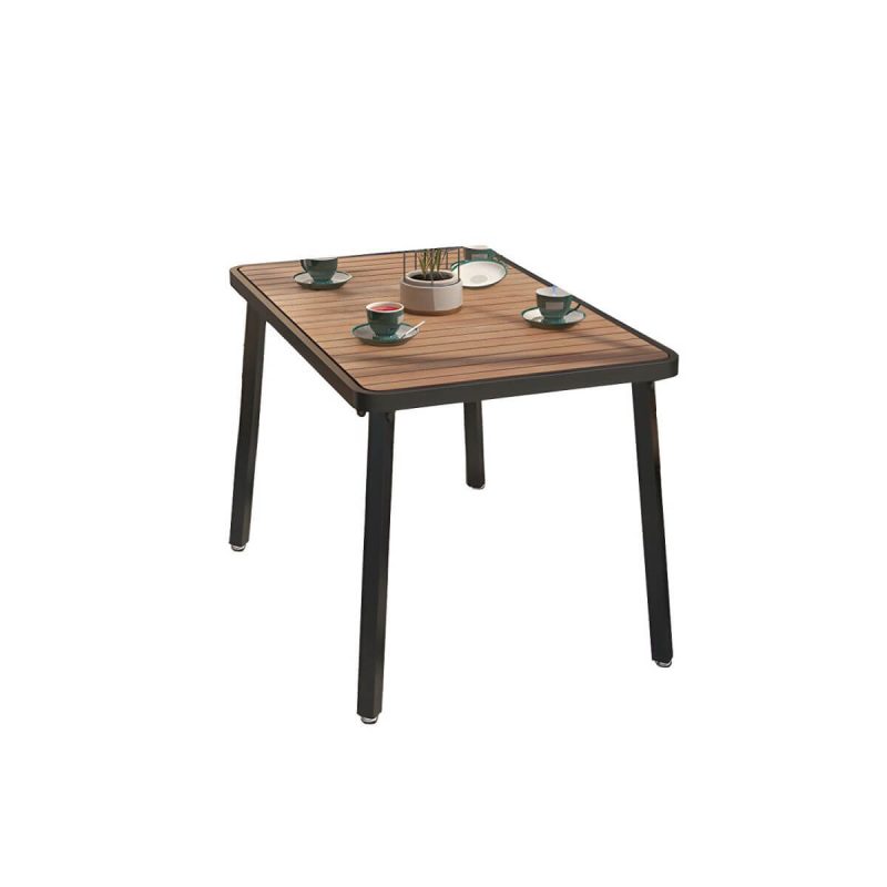 "Manufactured Wood Dining Table 29.52" High Water Resistant Table - 47.2"L x 23.6"W x 29.5"H Table Only"
