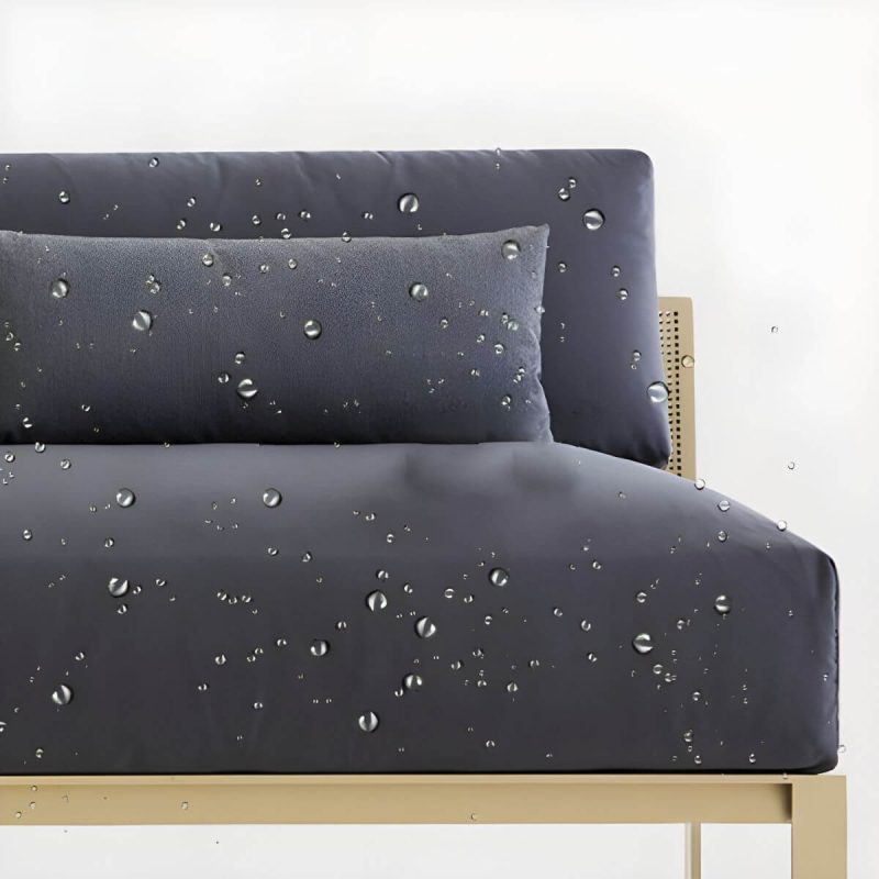 "Metal Frame Outdoor Patio Sofa Industrial Water Resistant Patio Sofa - 59"L x 59"W x 26"H Round Bed"
