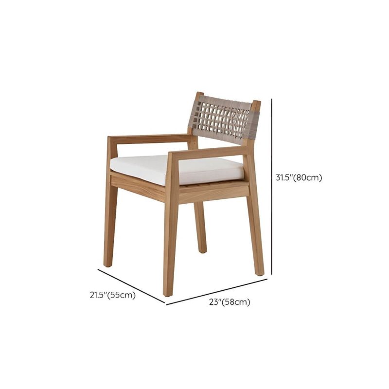 "Dimension of Modern Patio Dining Table Set 1/5/7 Pcs Wood Frame Patio Dining Table and Chairs - Chair(s) Not Available 1 Wood Color"