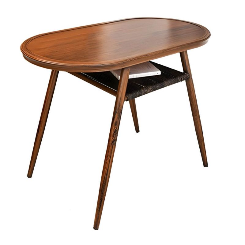 "Contemporary Wood Dining Table Set with 4 Legs Chairs for Courtyard - Table & Chair(s) 31"L x 25"W x 30"H 2 Walnut"