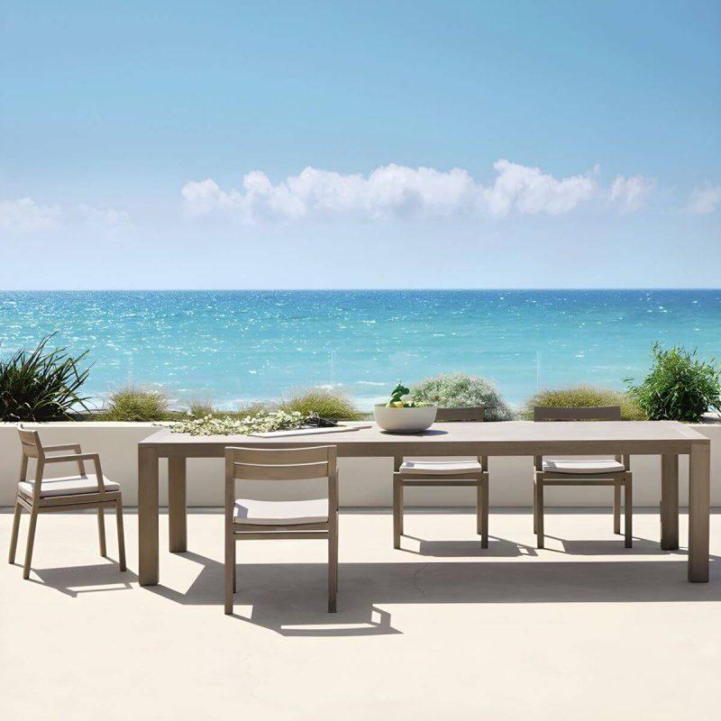 "Solid Wood Dining Table Set 1/5/11 Pieces Boho Patio Dining Sets - Table & Chair(s) 70.9"L x 39.4"W x 29.5"H 4"