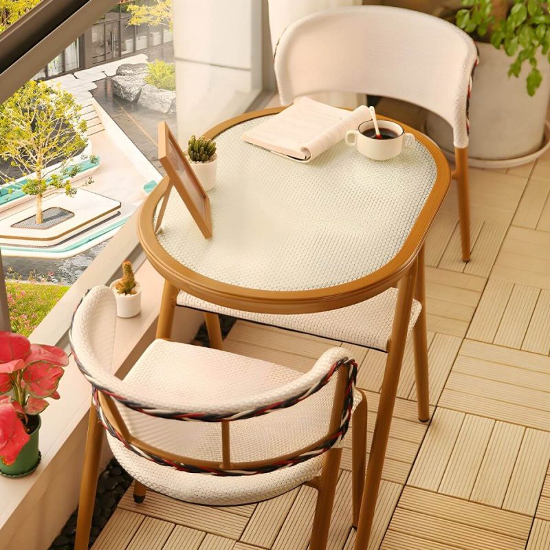 "Traditional Style Dining Room Chair and Table Set with Chairs - Table & Chair(s) 2 Wood Color"