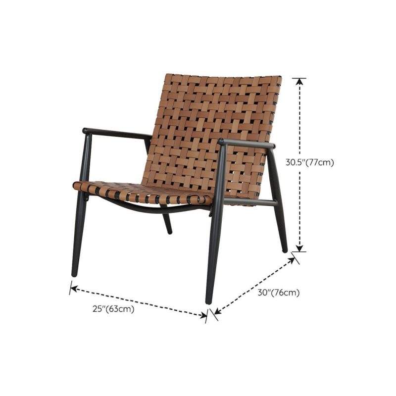 "Dimension of Black Metal Modern Patio Dining Set with Square Table and Stackable Chairs - Table & Chair(s) 2"