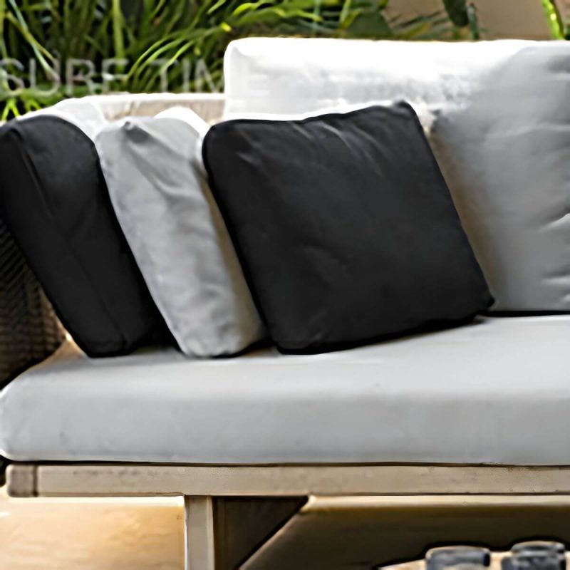 "Waterproof and Durable Upholstered Modern Sofa with Cushions - 3-Seater Sofa"