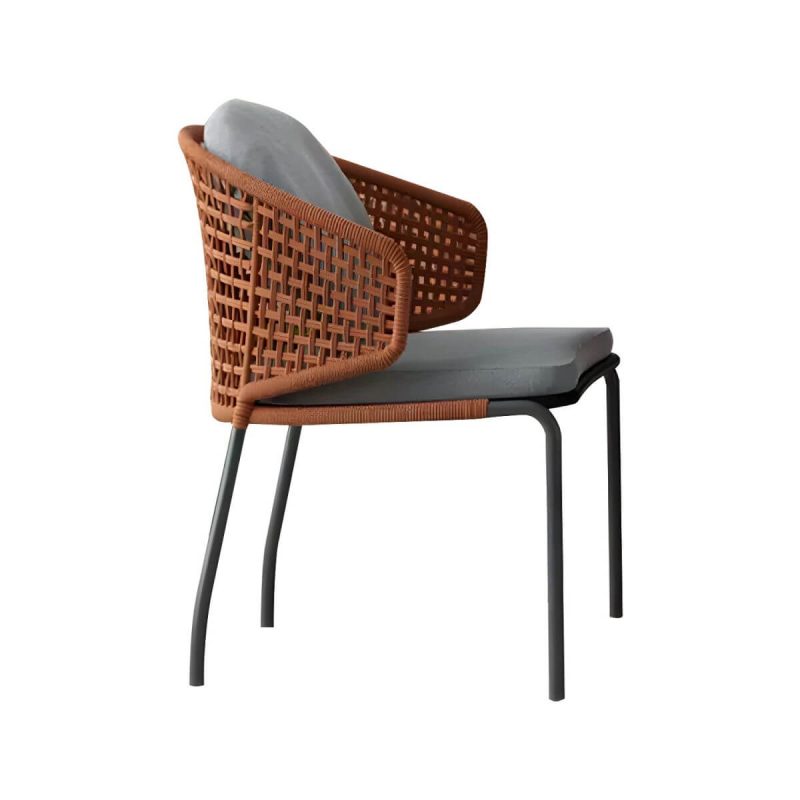 "Contemporary Style 1/4 Pcs Dining Set Stoner Dining Table Set - Chair(s) Not Available 1 Orange"