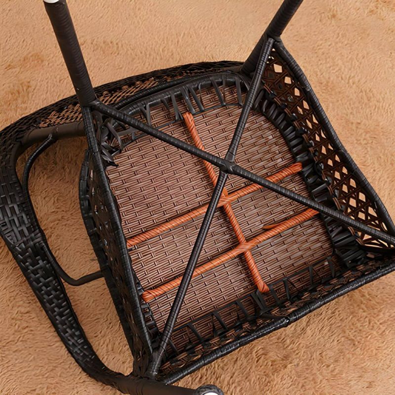 "Modern Metal Frame Stacking Dining Chair with Arm Water Resistant - Gold 4 Piece Set"
