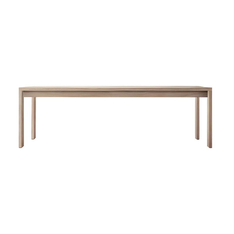 "Boho Style 1/9 Pcs Patio Dining Table Set Wood Dining Table Set - Brown Table Zero 110.2"L x 35.5"W x 29.1"H"