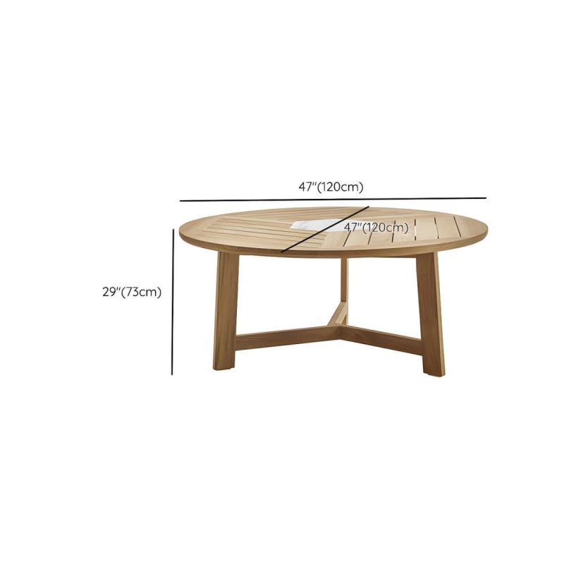 "Dimension of Bohemian Style Dining Set 1/4/5 Pieces Wood Dining Table Set for Patio - Table 47.2"L x 47.2"W x 28.7"H Zero"