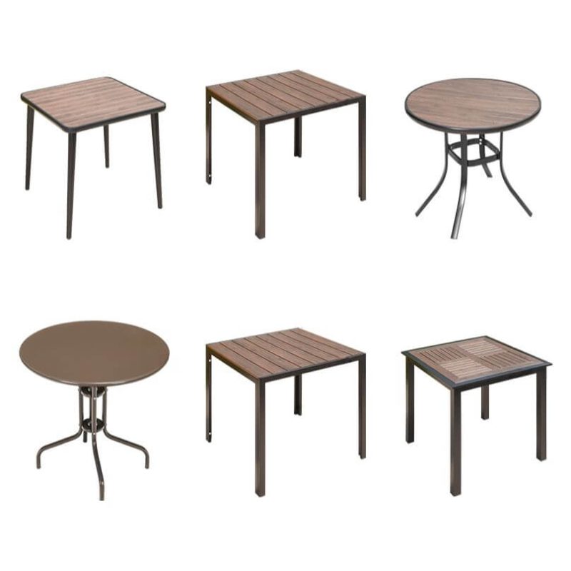 "Rectangular Clear Outdoor Dining Set 4 People Chair Sun-proof Stackable Lucite Glass, Table & 4 Chairs, 47"L x 31"W x 28"H"