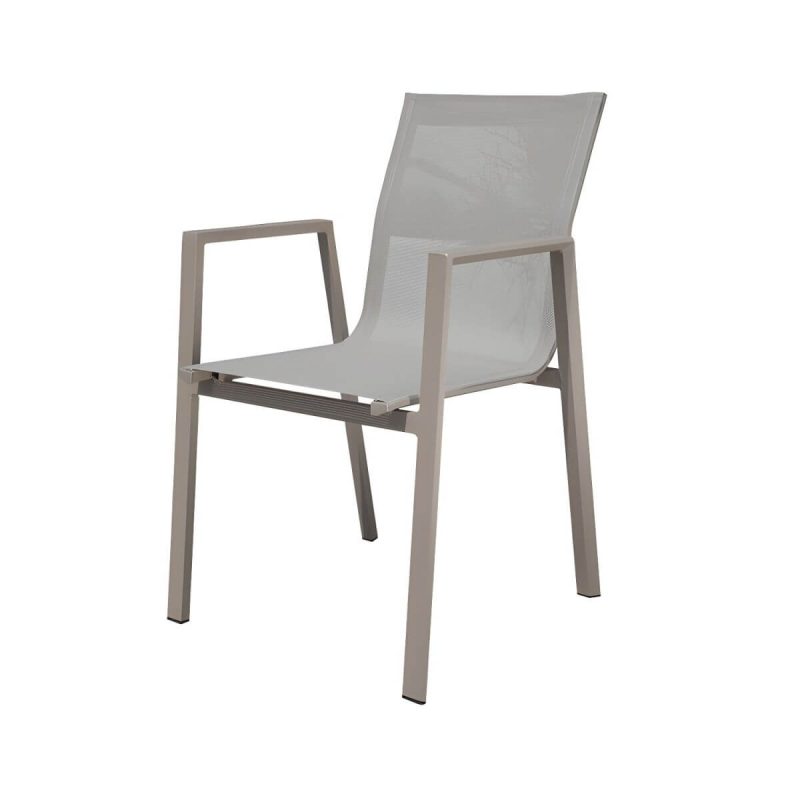 "Modern Dining Armchair Set of 2/4/6/8 Metal Patio Dining Chair - 6 Piece Set"