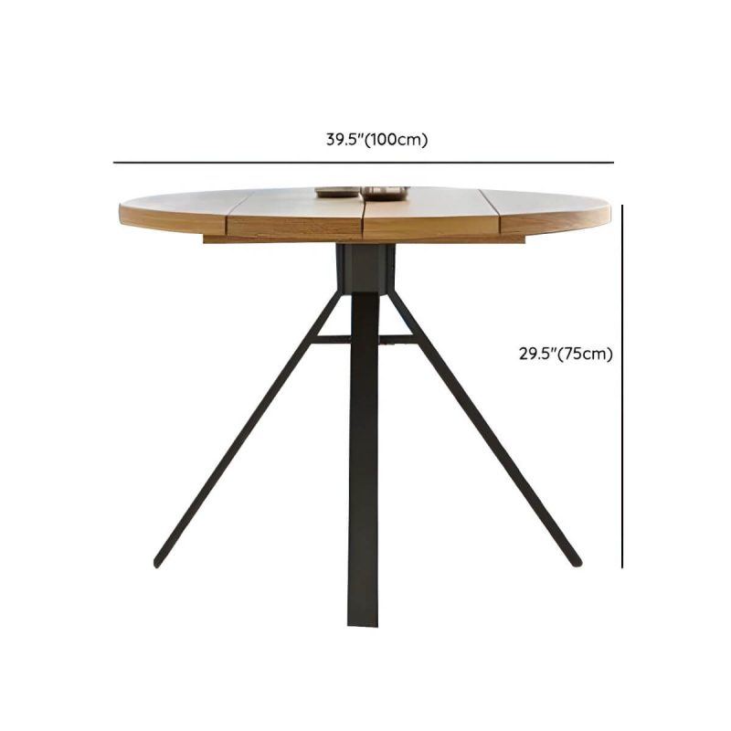 "Dimension of Boho Patio Dining Table Set 1/5/7/9 Pcs Aluminum Frame Patio Dining Table and Chairs - Table & Chair(s) 39.4"L x 39.4"W x 29.5"H 4 Wood-Black"