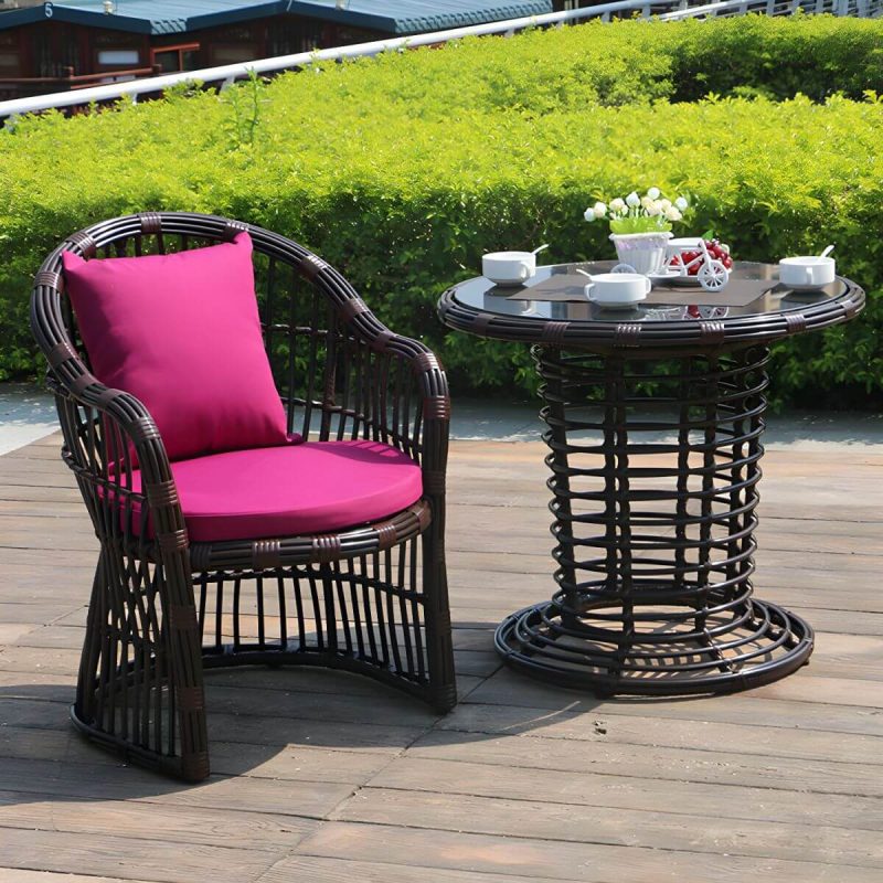"Mid Century Modern Standard Dining Room Chair and Table Set with 2/4 Chairs - Table & Chair(s) 2"