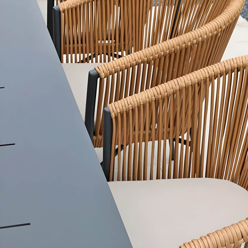 "Mid-Century Modern Dining Table Set with 4 Legs Chair for Outdoors - Table & Chair(s) 28"L x 28"W x 29"H 4"