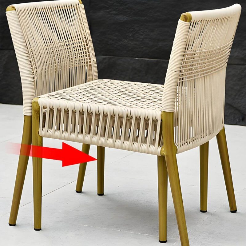 "Standard Height Dining Room Chair and Table Set with 4 Legs Table - Table & Chair(s) 2 Brown"