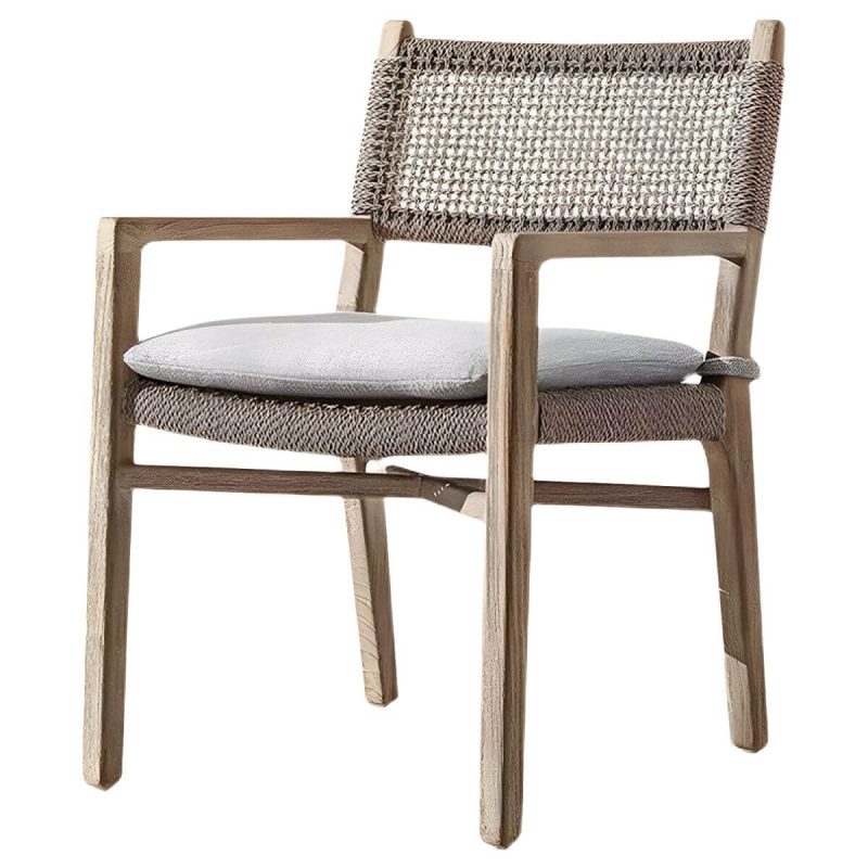 "Stylish Teak Wood Patio Dining Set with Bench for Outdoor Gatherings - Table 78.7"L x 39.4"W x 29.5"H"