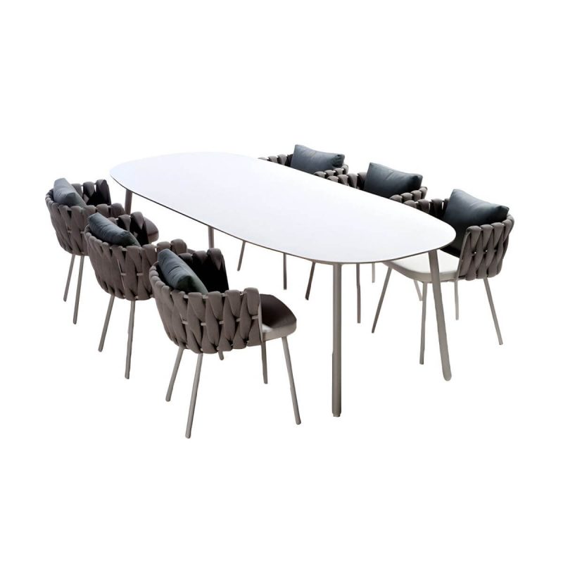 "Contemporary Scratch Resistant Balcony Table 4 Legs for Outdoor - Table Only 35.4"L x 35.4"W x 28.7"H Wood"