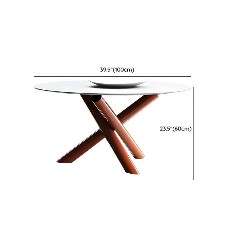 "Dimension of Contemporary Style 1/4 Pcs Dining Set Stoner Dining Table Set - White 39"L x 39"W x 24"H Table Zero"