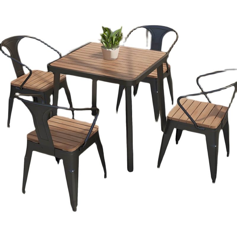 "Manufactured Wood Dining Table 29.52" High Water Resistant Table - 47.2"L x 23.6"W x 29.5"H Table Only"