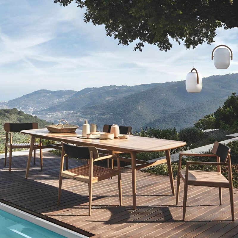 "Brown Patio Table Solid Wood Contemporary Style in Rectangular/Square Shape - Table Only 27.6"L x 27.6"W x 29.5"H"