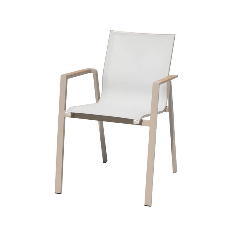 "Gray Modern Metal Dining Room Chair and Table Set with Chairs - Table & Chair(s) 27.6"L x 27.6"W x 28.3"H 4 Champagne"