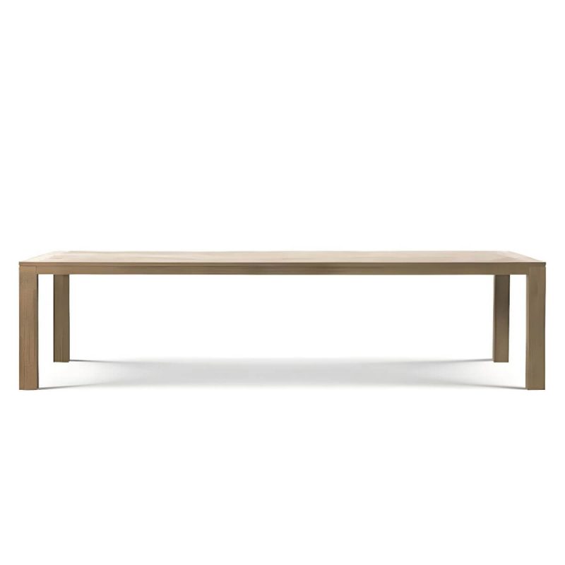 "Solid Wood Dining Table Set 1/5/11 Pieces Boho Patio Dining Sets - Table 118.1"L x 39.4"W x 29.5"H Zero"