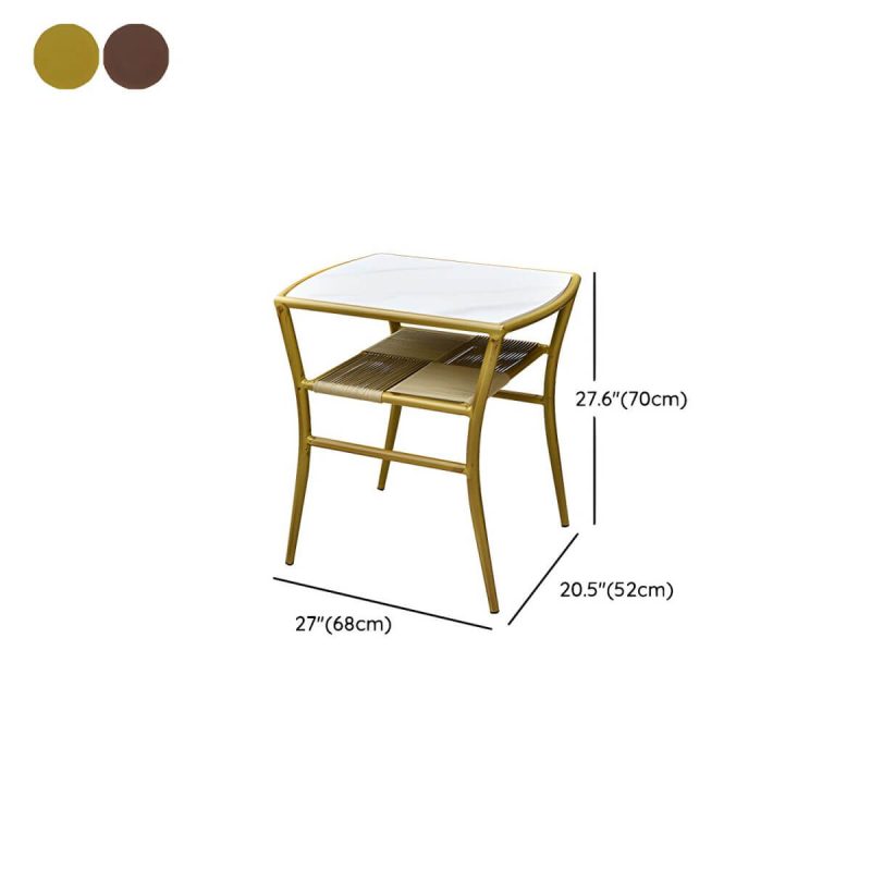 "Dimension of Standard Height Dining Room Chair and Table Set with 4 Legs Table - Table & Chair(s) 2 Gold"