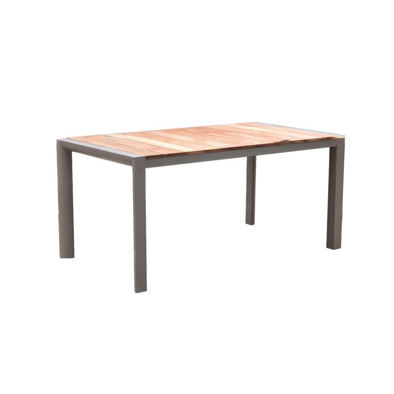 "Contemporary Brown Dining Room Set with Rectangular Table and Chairs Dining Set - 63"L x 35.4"W x 29.5"H Table Zero"