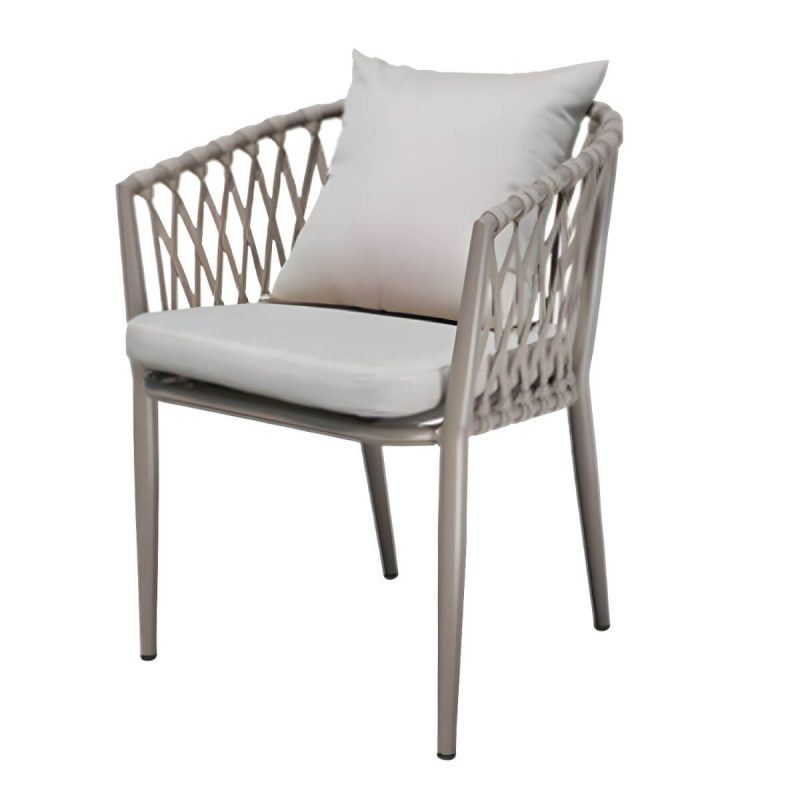 "Modern Metal Dining Room Chair and Table Set with Standard Gray Table - Table & Chair(s) 47"L x 28"W x 29"H 6"