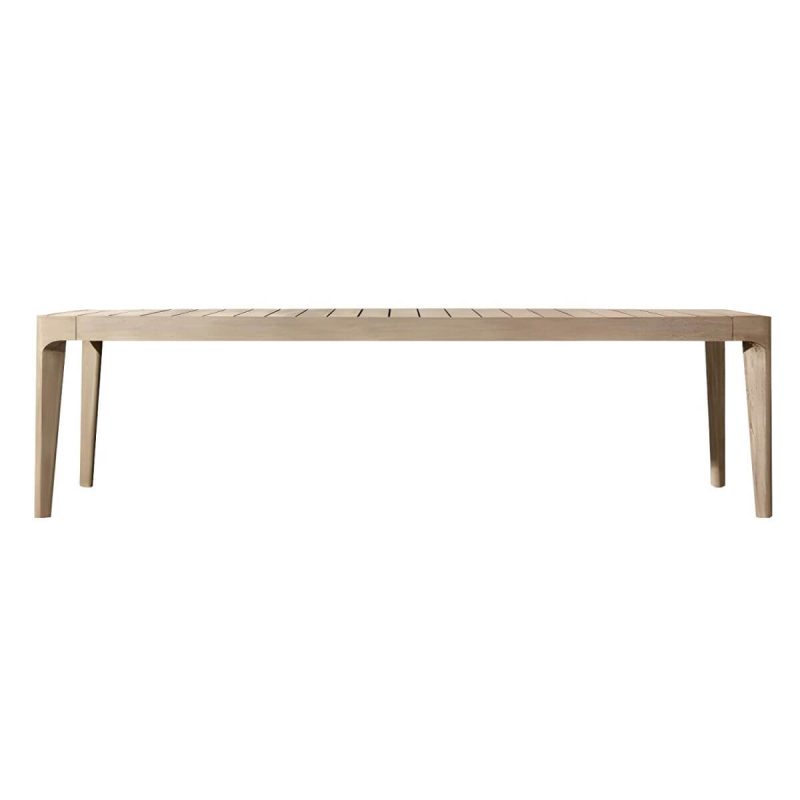 "Boho Style 1/7/9 Pcs Patio Dining Table Set Wood Patio Dining Table - Table 180 x 100 x 75 cm Zero Brown"
