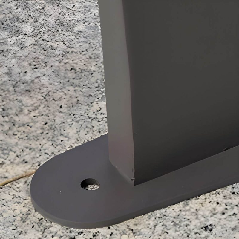 "Modern Style Wooden Industrial Bench with Brown Seat Surface and Metal Double Base - Black 59''L x24"W x 31.5"H"