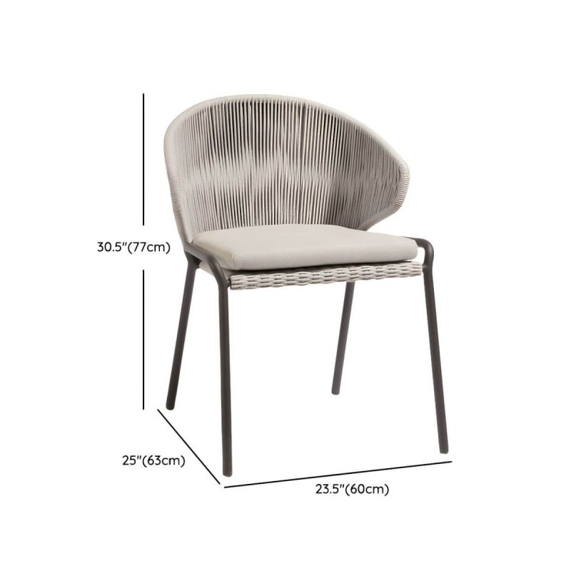 "Dimension of Contemporary Style 1/4 Pcs Dining Set Stoner Dining Table Set - Off-White Not Available Chair(s) 1"