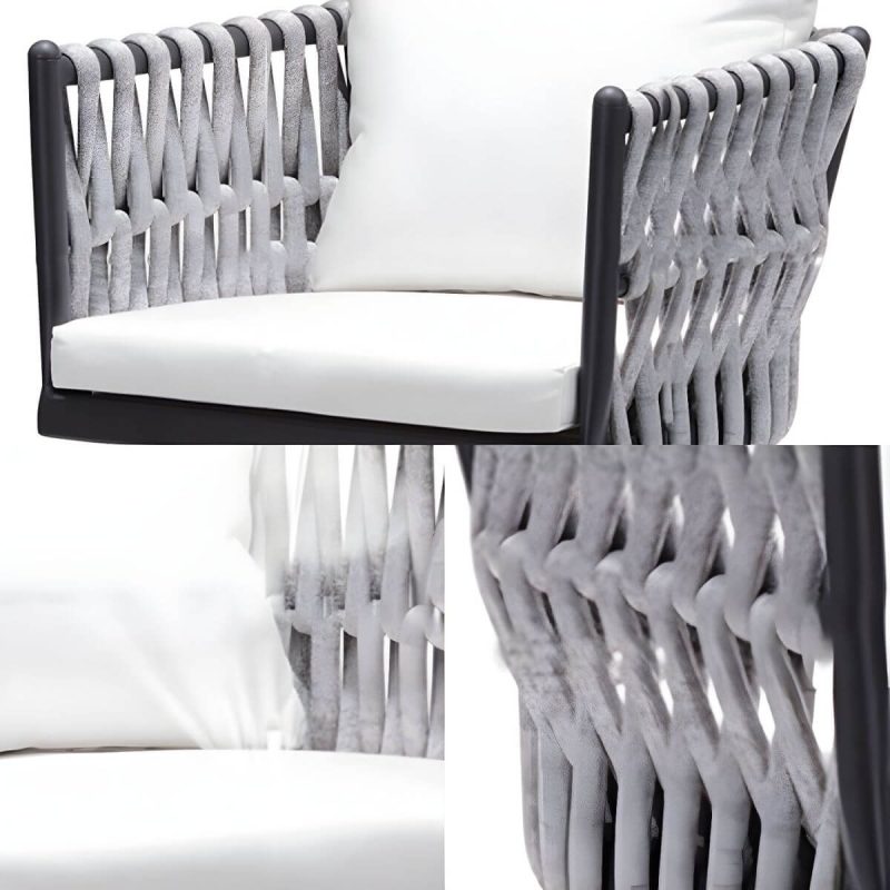 "Bohemian Style Dining Set 1/4/5/7 Pieces Wood Dining Table Set for Patio - Chair(s) Not Available 4 White"