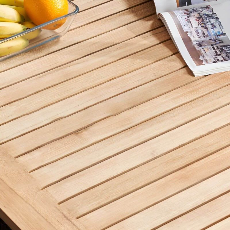 "Boho 1/5/7/9 Pcs Patio Dining Table Set Wood Dining Table Set - Table & Chair(s) 70.9"L x 31.5"W x 29.5"H 8"