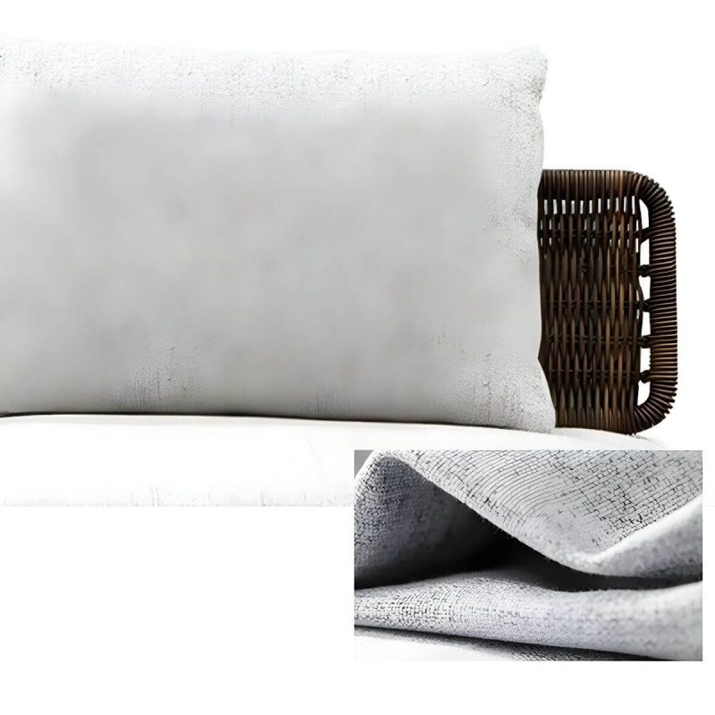 "Modern Wicker Outdoor Loveseat Water Resistant Outdoor Patio Sofa - Corner Sectional Round Teak"