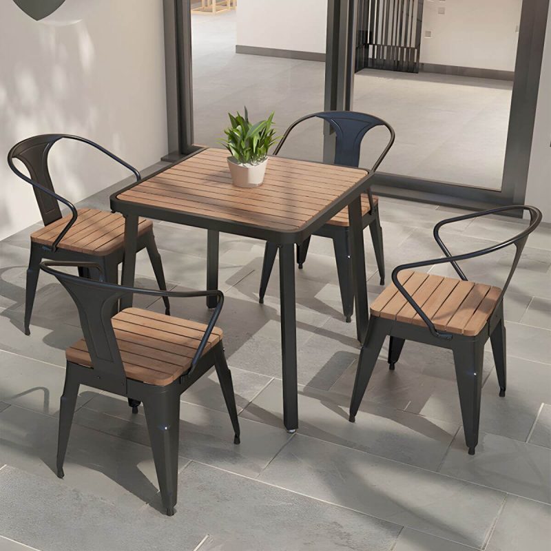 "Manufactured Wood Dining Table 29.52" High Water Resistant Table - 55.1"L x 27.6"W x 29.5"H Table Only"