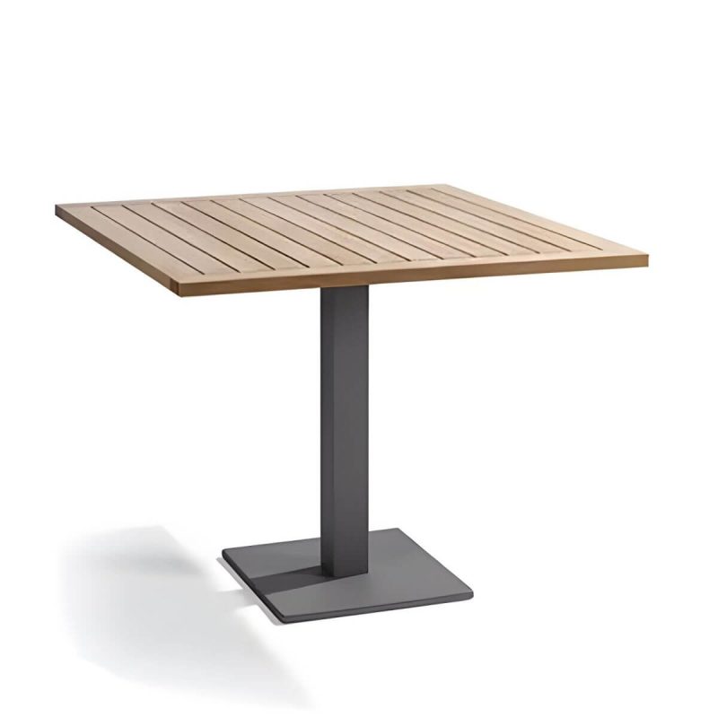 "Contemporary Style Patio Table Contemporary Style Water Resistant in Round/Square Shape - Table Only 23.6"L x 23.6"W x 23.6"H"