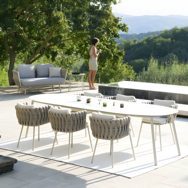 "Contemporary Scratch Resistant Balcony Table 4 Legs for Outdoor - Table Only 27.6"L x 27.6"W x 27.6"H Wood"