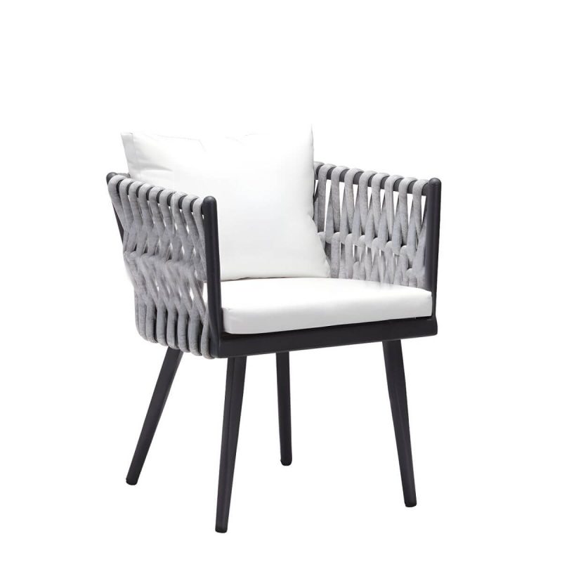 "Bohemian Style Dining Set 1/4/5/7 Pieces Wood Dining Table Set for Patio - Table & Chair(s) 39.4"L x 39.4"W x 29.5"H 4 White"