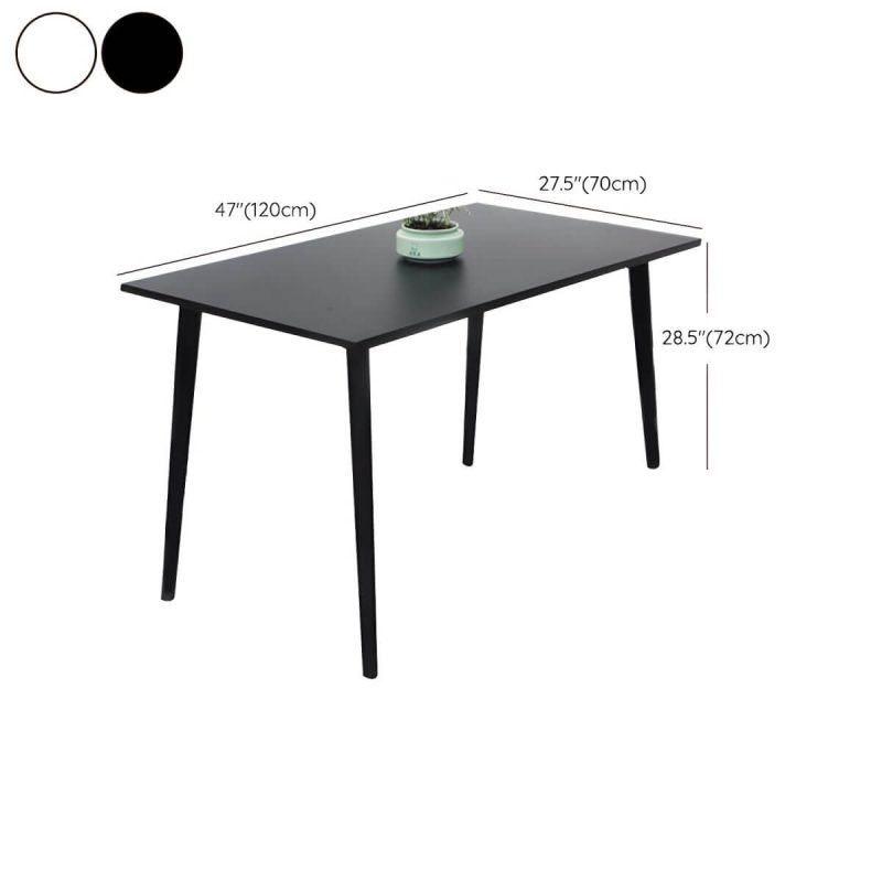 "Dimension of Metal Modern Folding Patio Dining Set with Strap Back Chairs - Table & Chair(s) 47"L x 28"W x 28"H 4 White"