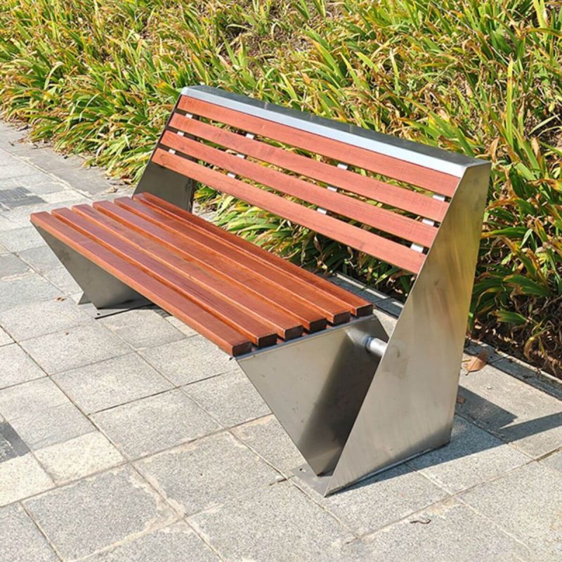 "Trendy Sepia Manufactured Wood Outdoor Bench, 59"L x 17"W x 17"H"
